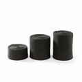 Qualitycare 2 in. x 9 ft. More Thermoplastic Tape, Black QU2580168